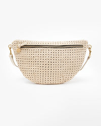 Clare V. Rattan Grande Fanny in Cream