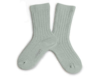 Collegien Victorie Extra Soft Glittery Socks in Aigue Marine