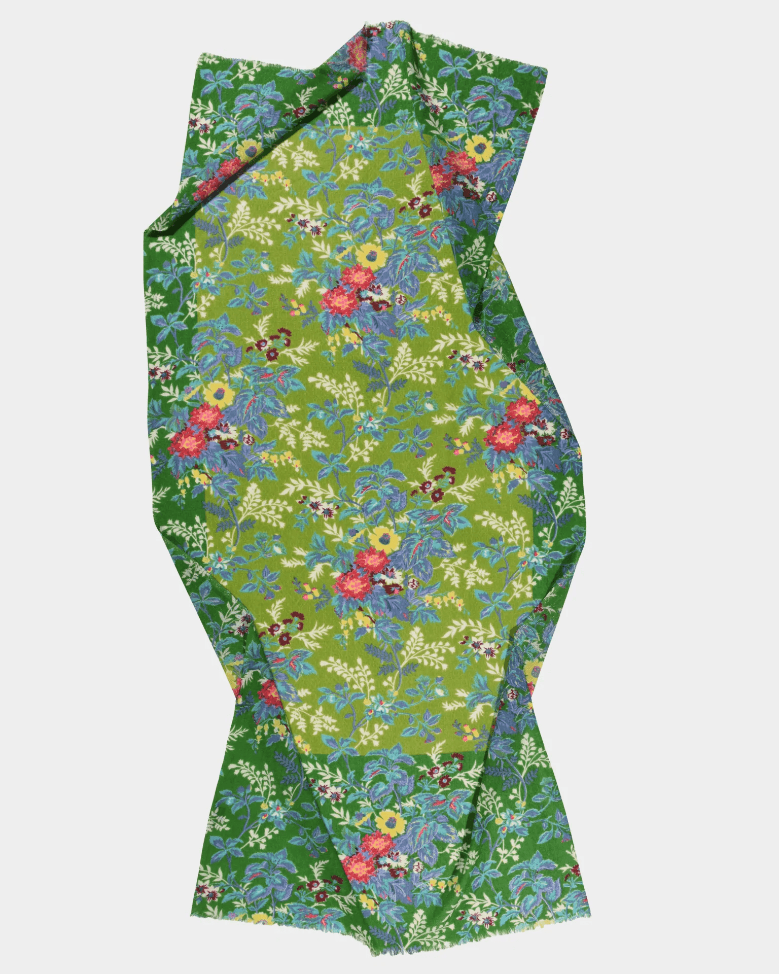 Fleur 2 Scarf in Green