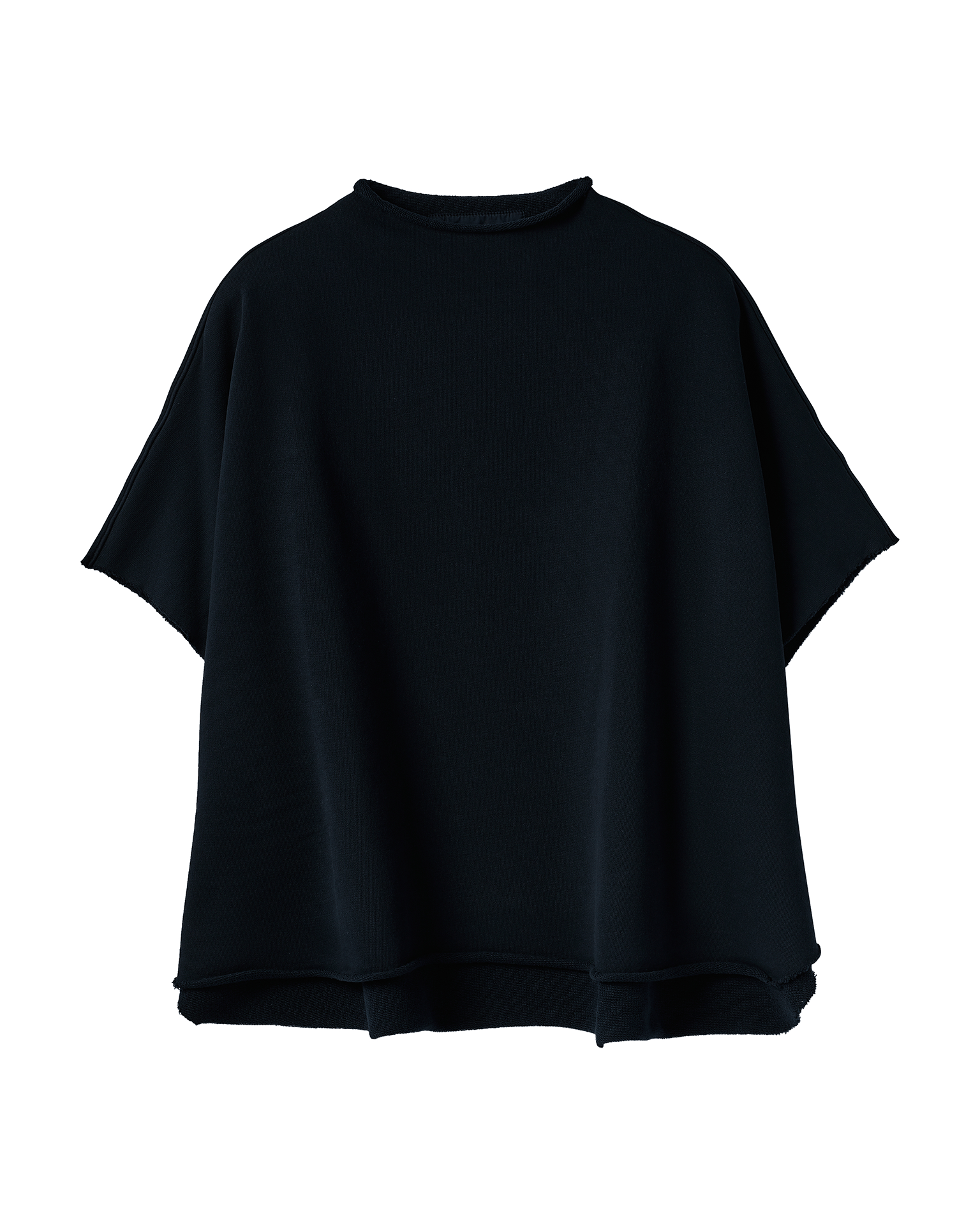 Frank & Eileen Clothing British Royal Navy / O/S Audrey Funnel Neck Capelet in British Royal Navy