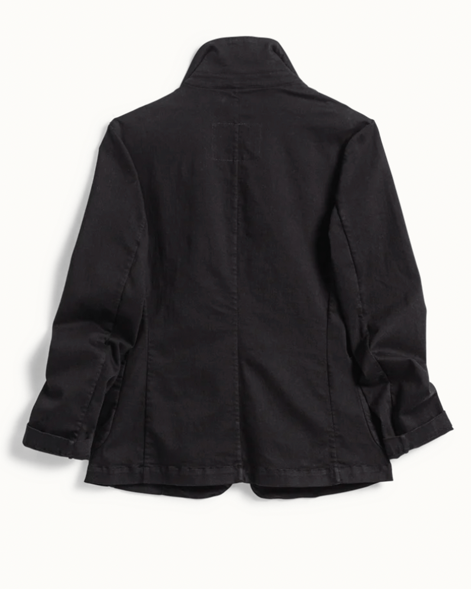 Frank & Eileen Dublin Tailored Blazer in Jet Black Denim