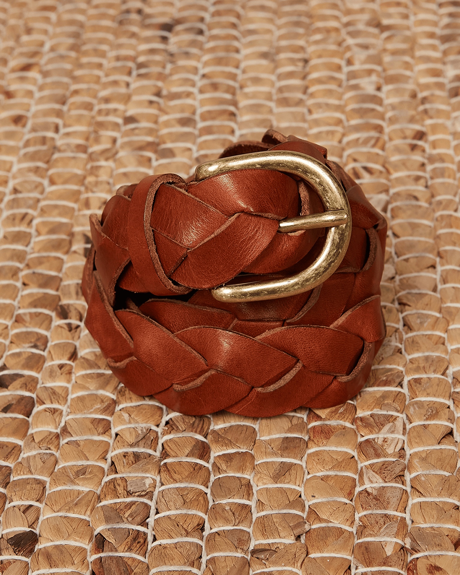 Arthur Leather Belt in Brown