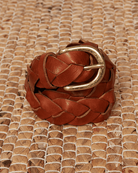Hartford Arthur Leather Belt in Brown