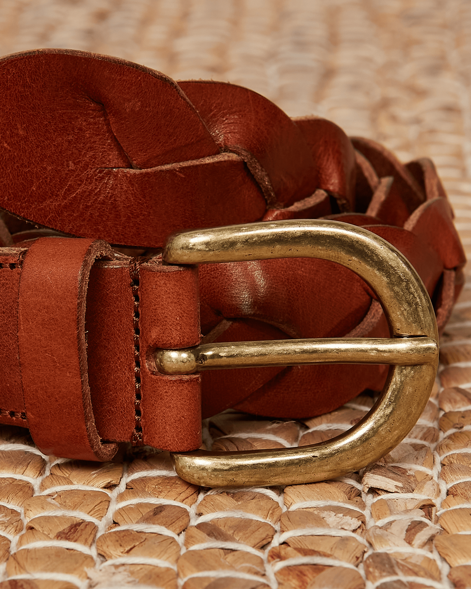 Hartford Arthur Leather Belt in Brown