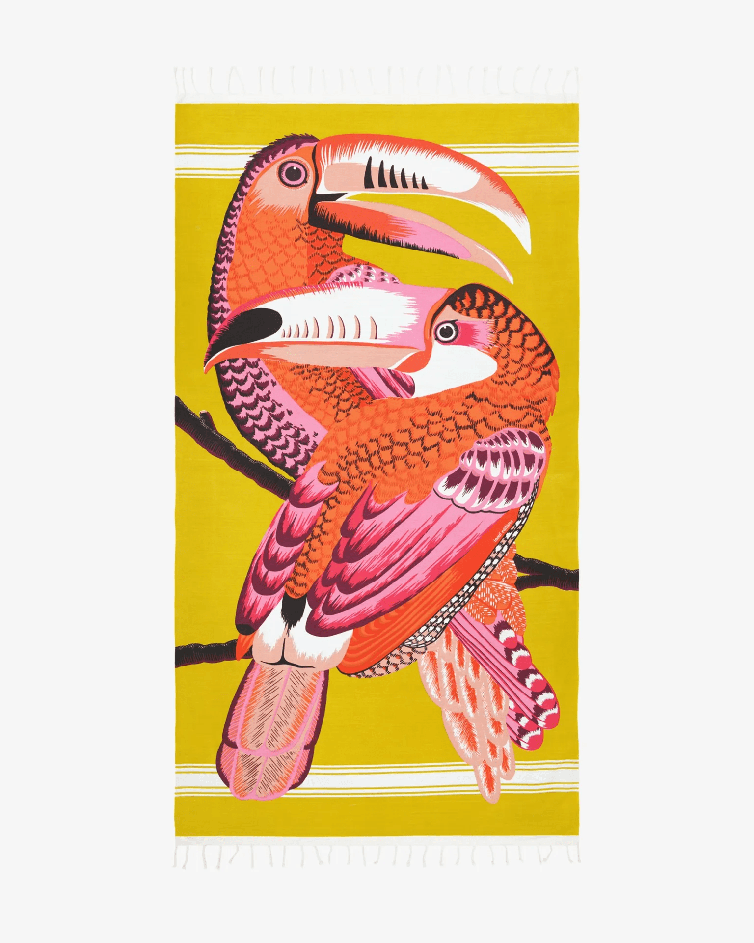 Inoui Editions Fouta 100 Toucan in Yellow