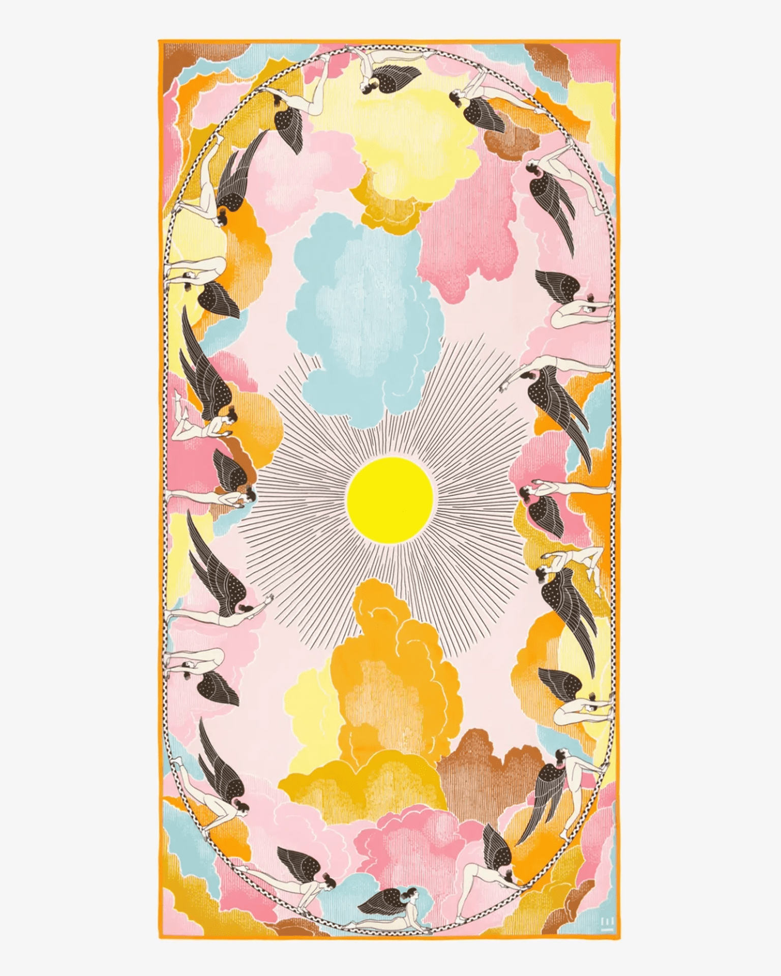 Inoui Editions Scarf 100 Yoga in Yellow