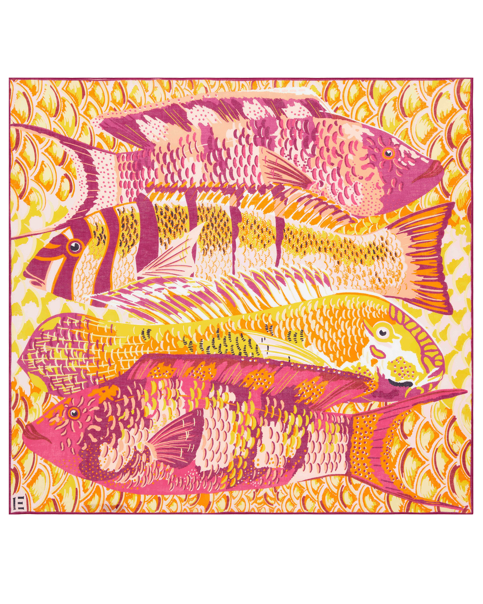 Inoui Editions Square 100 Tango in Yellow