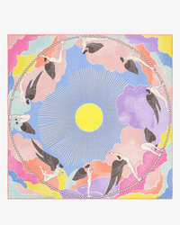 Square 100 Yoga in Multicolor - Bliss Boutiques