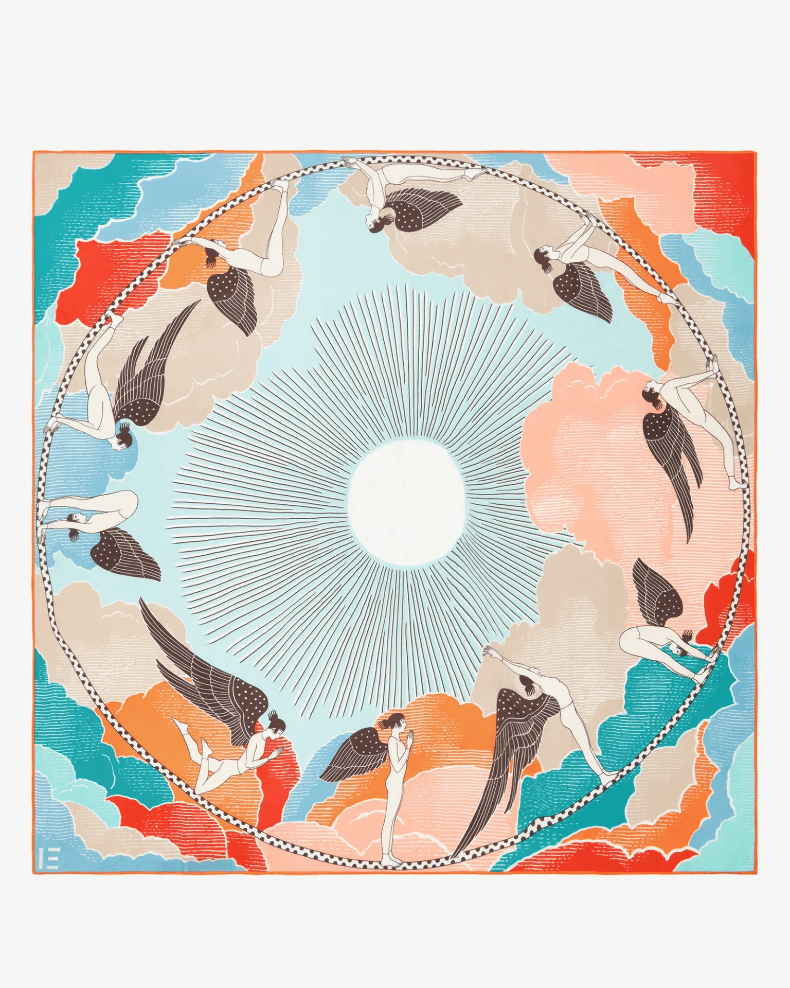 Inoui Editions Square 100 Yoga in Turquoise