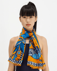Square 130 Cerise in Orange - Bliss Boutiques