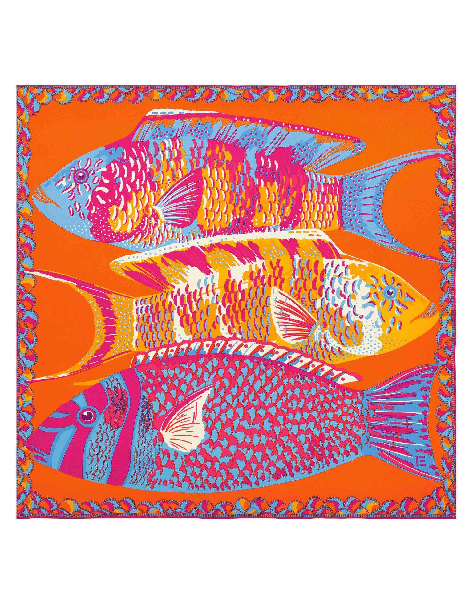 Inoui Editions Accessories Red Square 130 Tango in Red