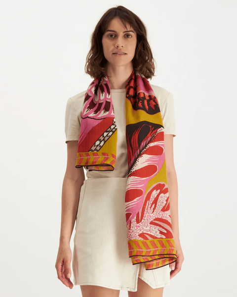 Inoui Editions Square 130 Toucan in Yellow - Bliss Boutiques