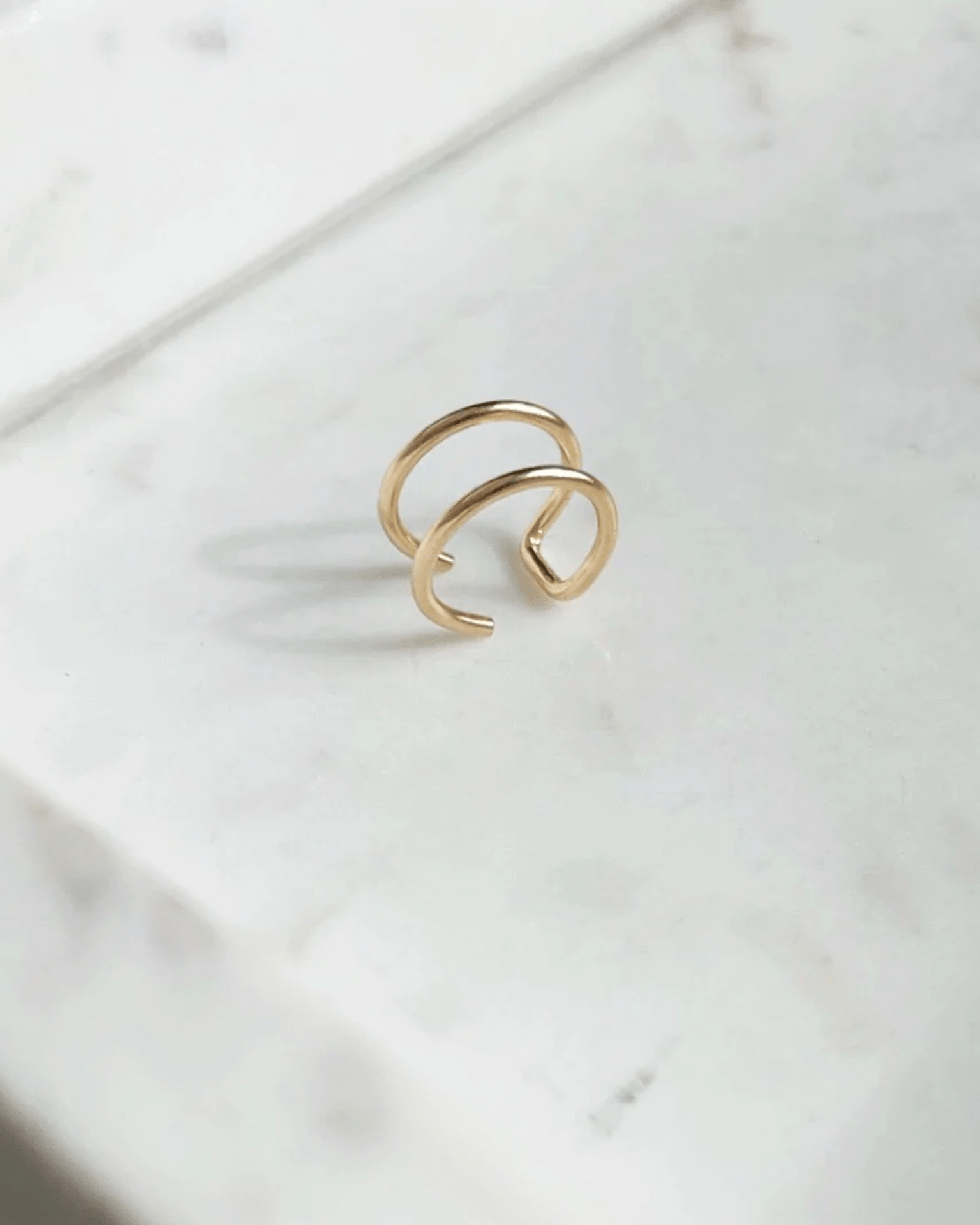 Token Jewelry Double Wrap Ear Cuff in 14K Gold Fill