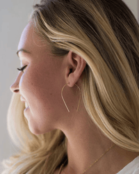 Token Jewelry Large Horseshoe Earrings in 14K Gold Fill