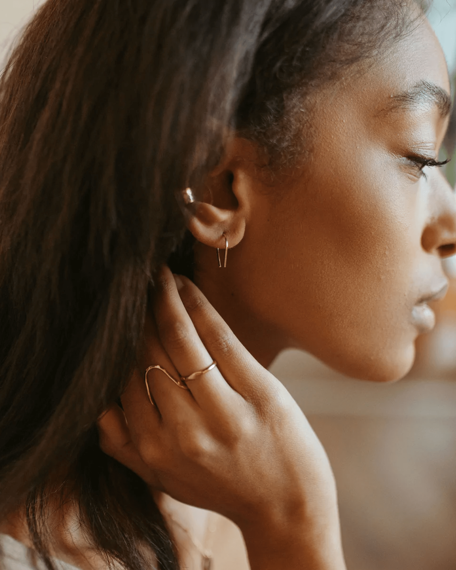 Token Jewelry Jewelry 14K Gold Fill Small Horseshoe Earrings in 14K Gold Fill