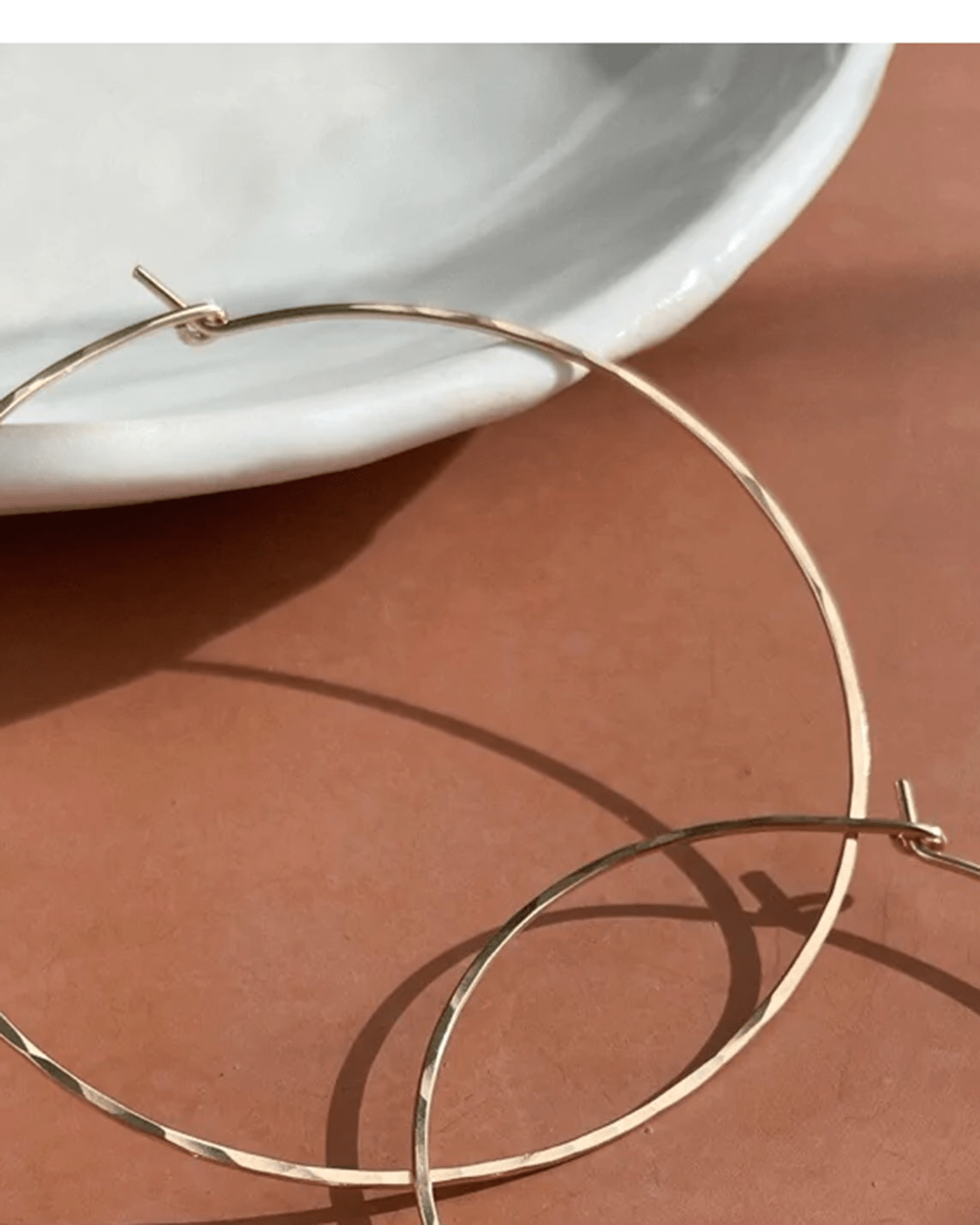 Token Jewelry Jewelry 14K Gold Fill XL Organic Hoops in 14K Gold Fill