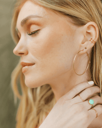 Token Jewelry Jewelry 14K Gold Fill XL Organic Hoops in 14K Gold Fill