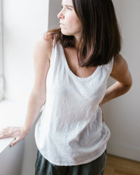 Velvet by Graham & Spencer Joy Tank Top in White