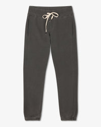NSF Sayde Slim FT Sweatpant in Faded Black 