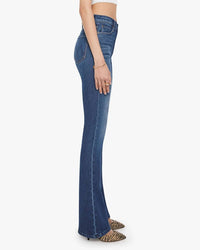 Mother Denim High Waisted Runaway In Shine On