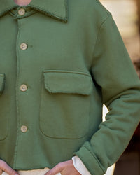 Rowan - Button-up Jacket in Nori
