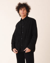 Prairie Underground Diamond Car Coat in Black 