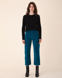 Undone Cardi in Black - Bliss Boutiques