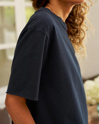 Perry Crew SS Tee in British Royal Navy - Bliss Boutiques