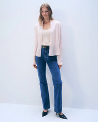Cashmere Mini Trapeze in Pink Sand - Bliss Boutiques