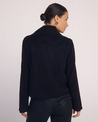Utility Crop Trench in Black - Bliss Boutiques