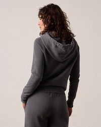 NSF Lisse Fitted Pullover FT Hoody in Faded Black 