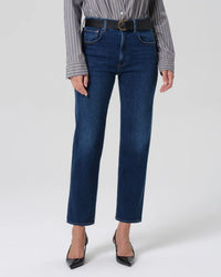 Citizens of Humanity Denim Delfina High Rise Straight in Pierre