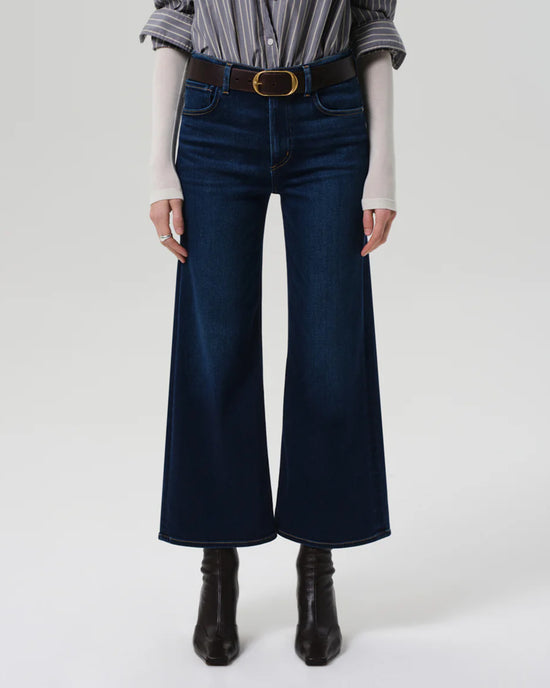Citizens of Humanity Lyra Wide Leg Crop in Dakota 