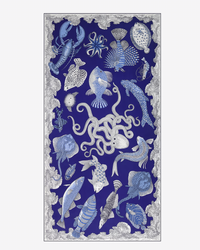 Inoui Editions Scarf / Etole 100 Poseidon in Blue 