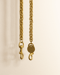 Thick Chain Shoulder Strap in Vintage Gold - Bliss Boutiques