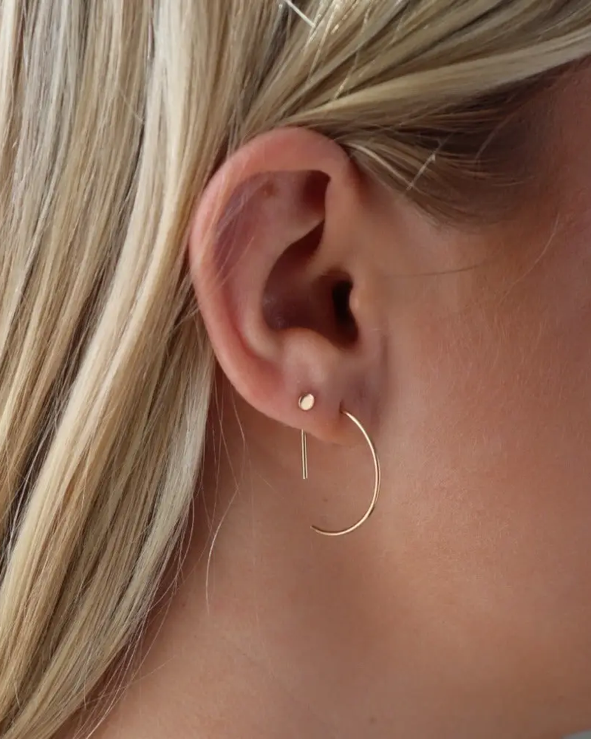 Curve Threaders in 14K Gold Fill