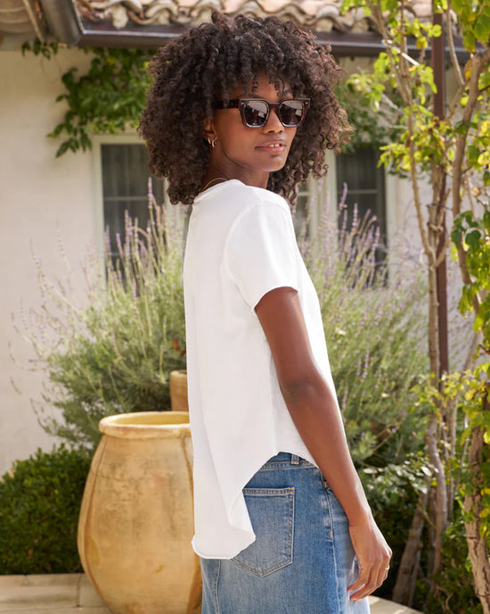 Theo Tee in White