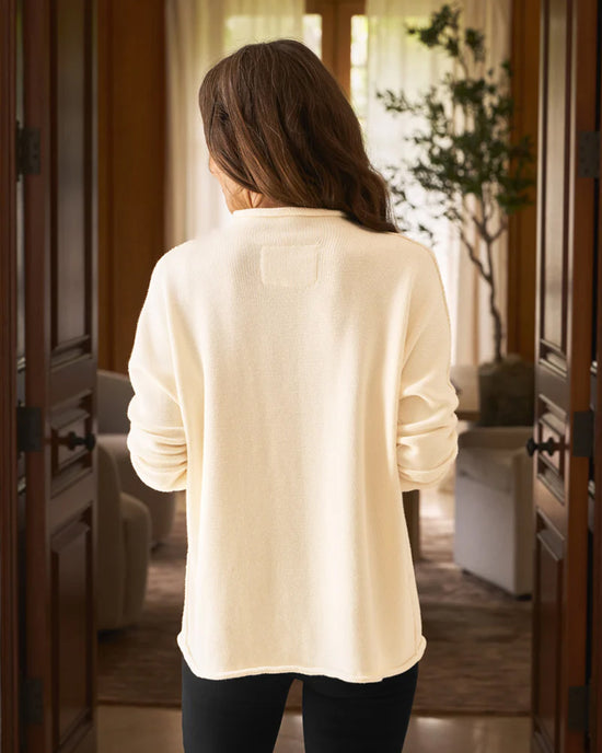 Frank & Eileen Monterey Sweater in Cream 