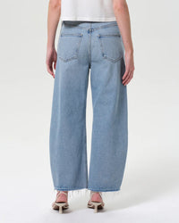 AGOLDE Denim Low Curve Fray In Force