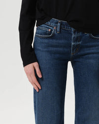 Low Rise Slim 29in Inseam in Slick - Bliss Boutiques