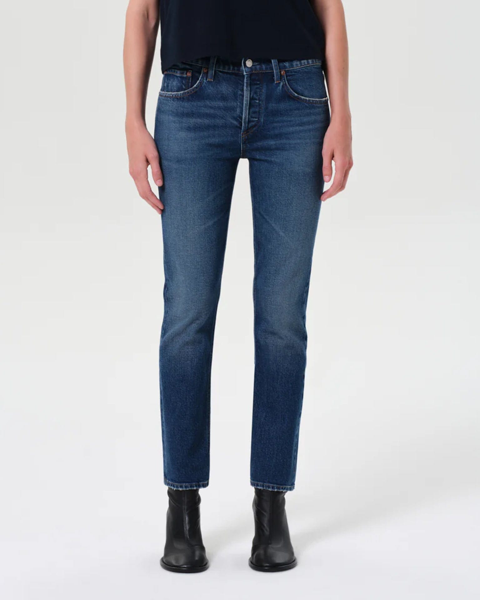 Cocktail Ankle Jean in Outline