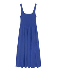 Adeline Midi Dress in Lapis