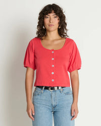 Alma Cropped Top in Flora