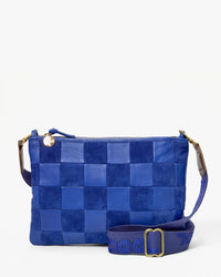 Clare V. Beaucoup Cool Adj Crossbody Strap in Navy 