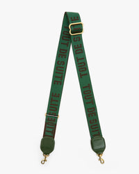 Adjustable Crossbody Strap - Tout Suite in Evergreen