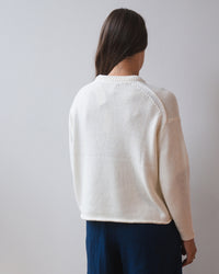 Meli L/S Sweater in Milk
