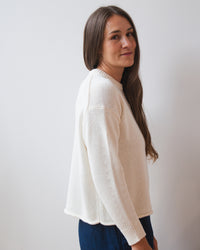 Meli L/S Sweater in Milk
