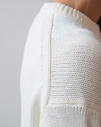 Meli L/S Sweater in Milk