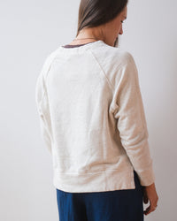 Raglan Sweatshirt in Oatmeal Heather