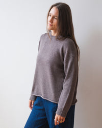 Meli L/S Sweater in Cocoa